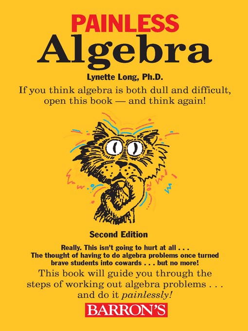 Title details for Painless Algebra by Lynette Long - Available